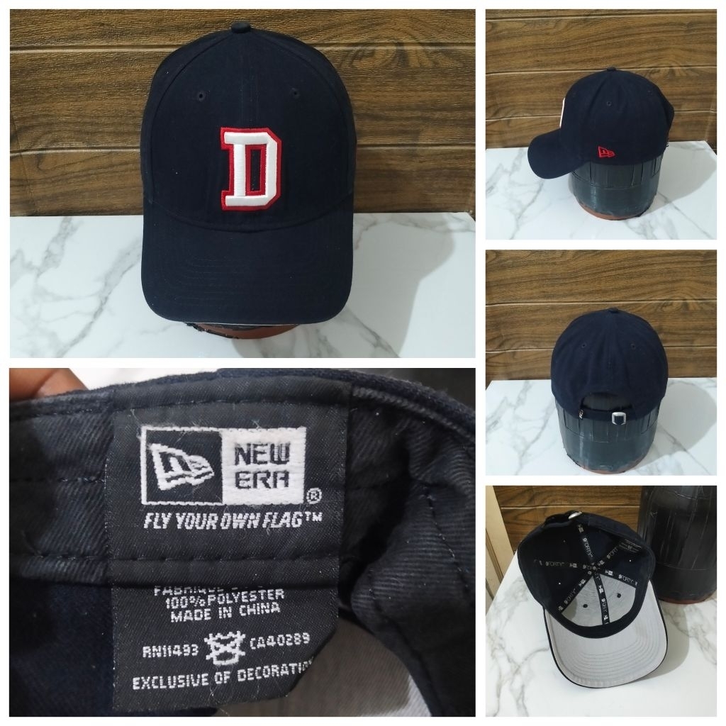 TOPI SECOND CAP NEW ERA LOGO D
