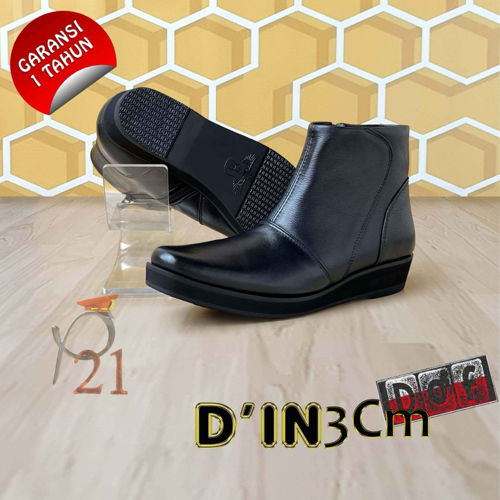 Sepatu P21- Sepatu Pdl Lantas Polwan D’In Dof/ Sepatu Polwan/ Sepatu boots wanita