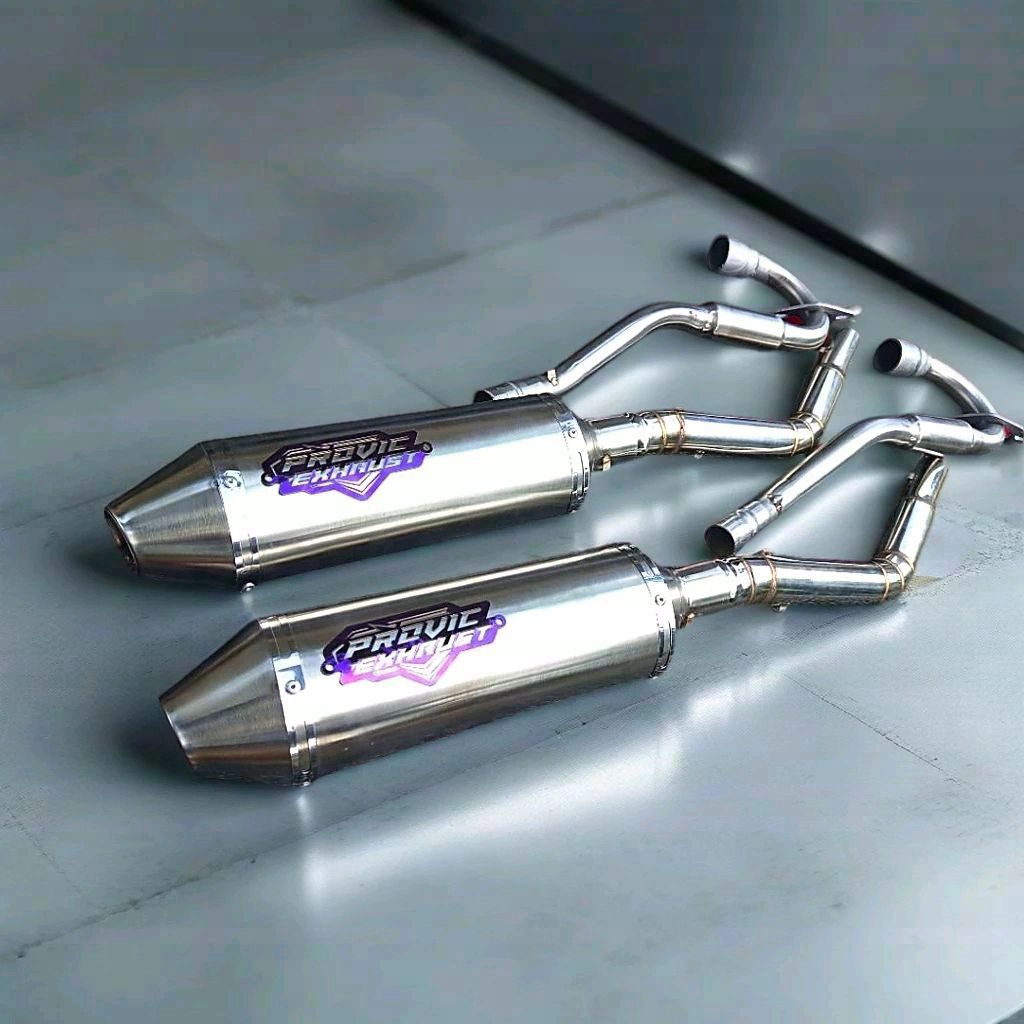 Knalpot Racing Honda CRF - CRF 150L Fullsystem Suara Ngebass Gahar