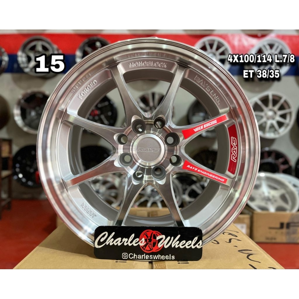 VELG CE 28 RING 15 SILVER POLISH KM