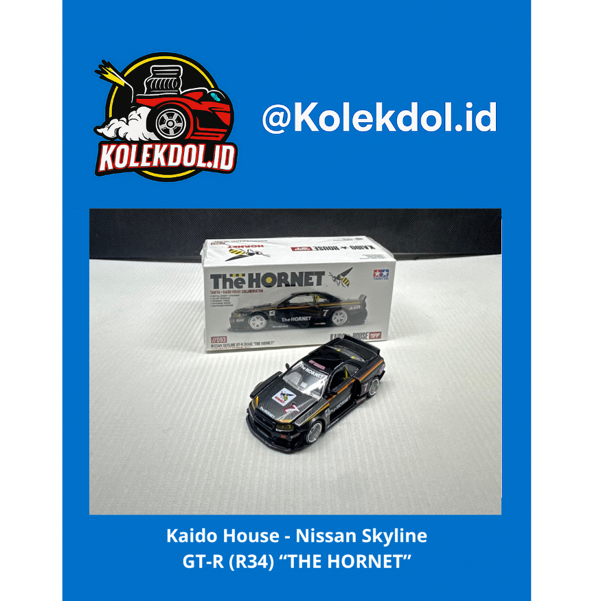 Kaido House Nissan Skyline GT-R (R34) “The Hornet” Mini GT Kaido House The Hornet
