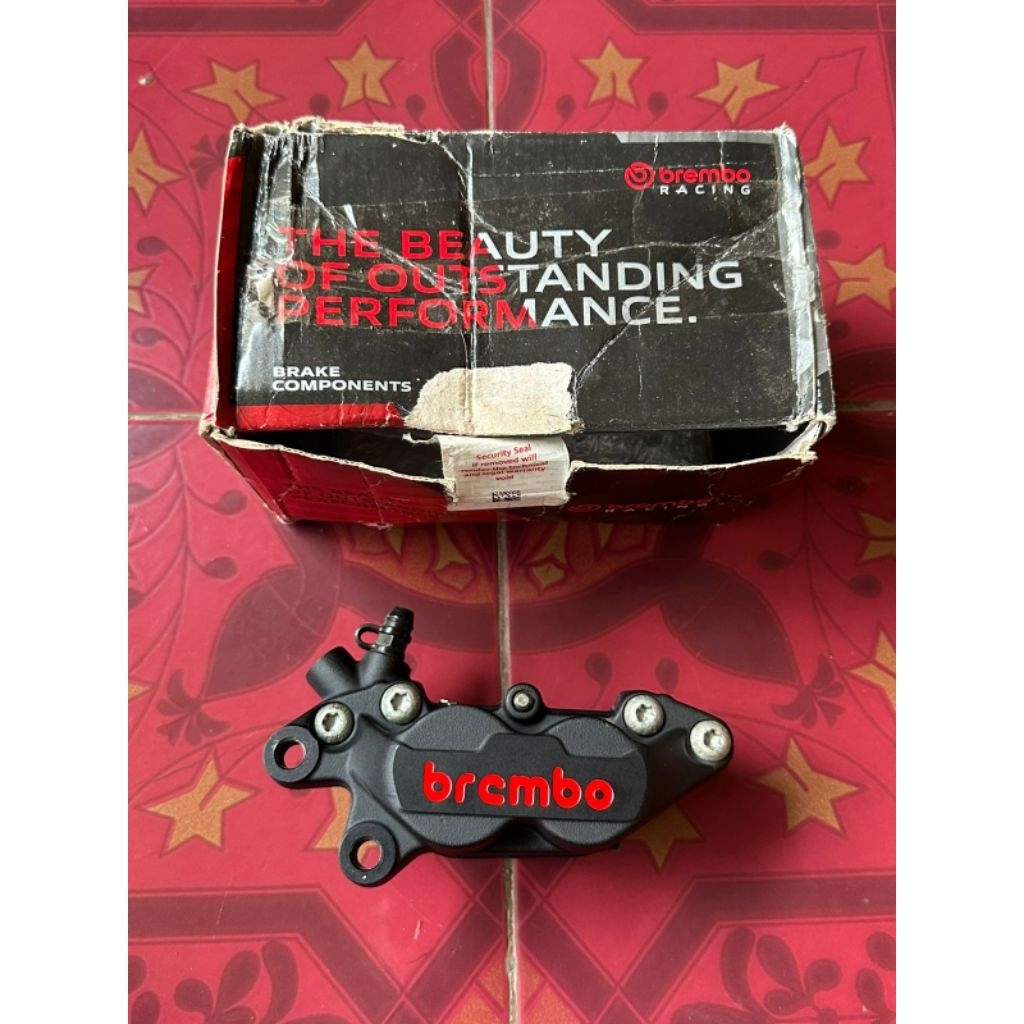 Kaliper Brembo 4p Kiri Black