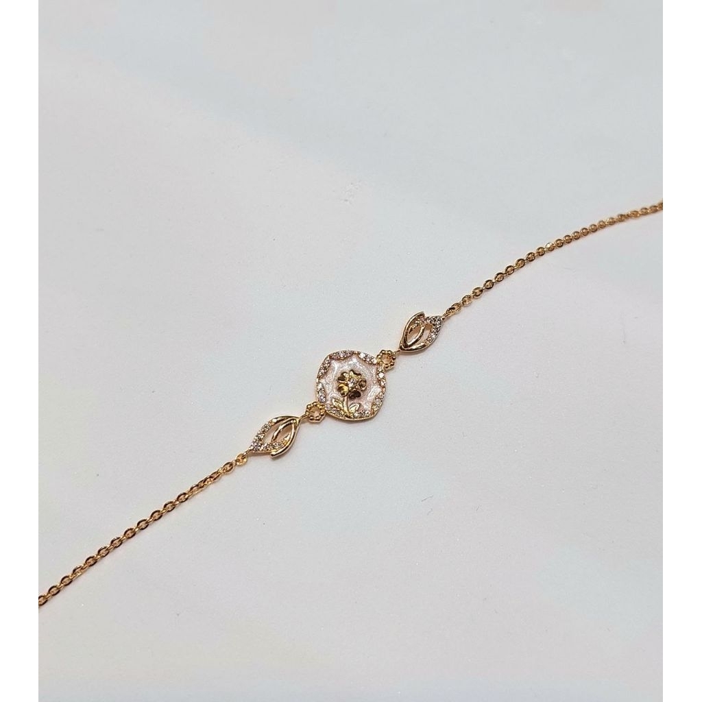 Gelang rantai Emas 2.47 Gram 16K 700 (RH409)