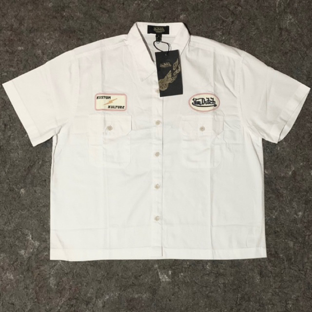 Von Dutch Ladies Workshirt White