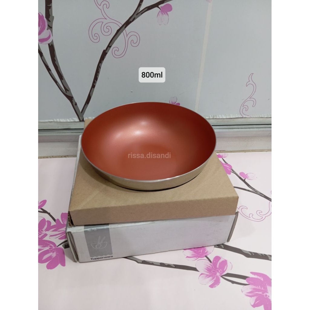 Allegra Stainless steel bowl tupperware