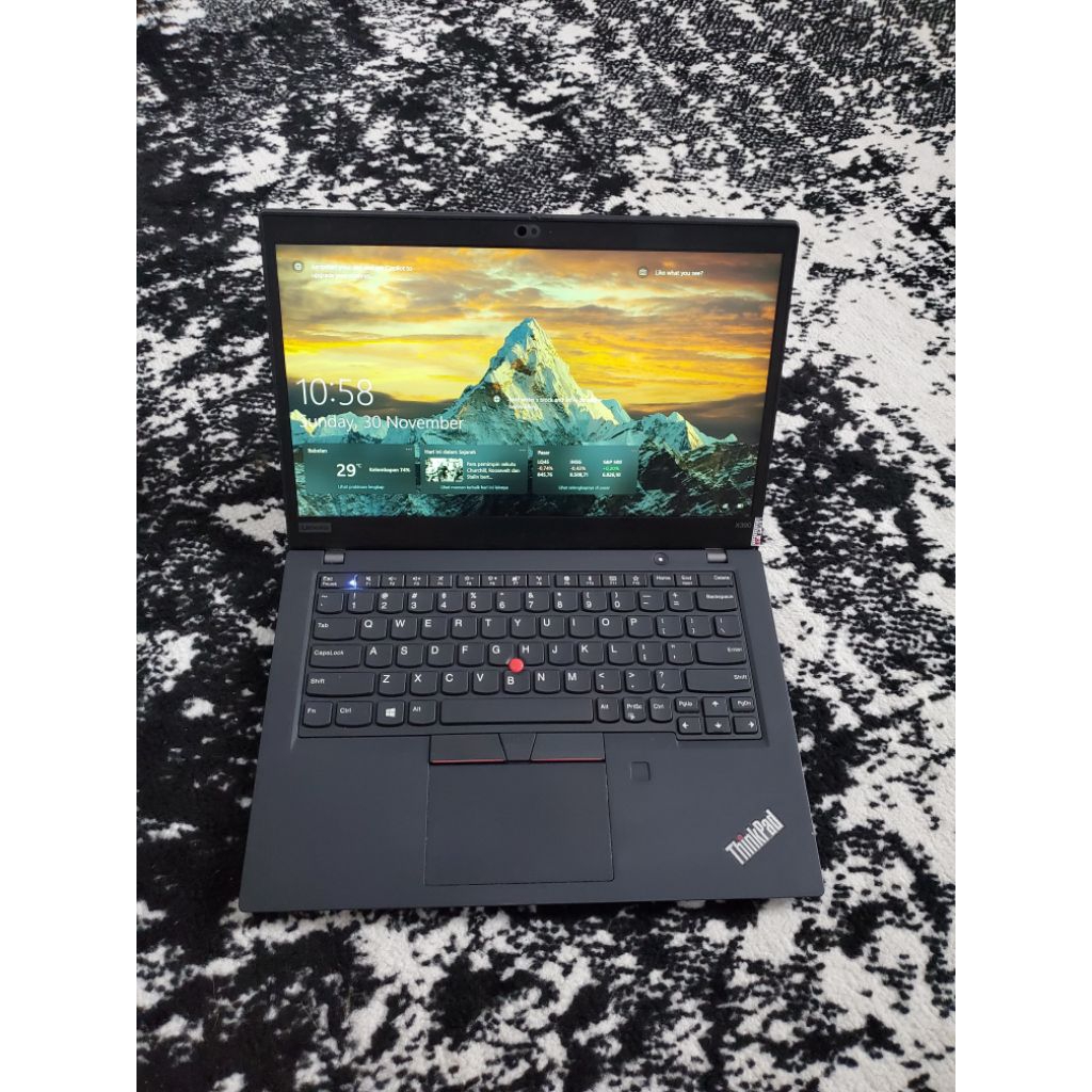 Lenovo x390 i7 gen8 RAM 16Gb