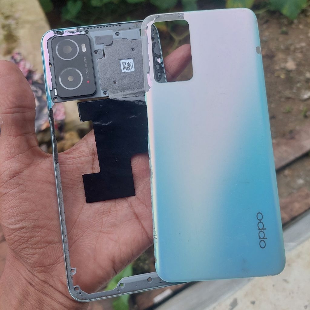 Backcover Oppo A76 2022 Original Copotan