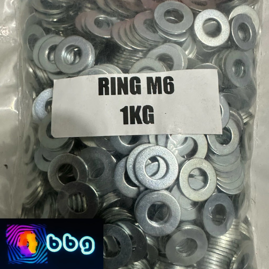 RING M6 BAUT 10 HARGA / Kg ( KILO ) RING KILOAN