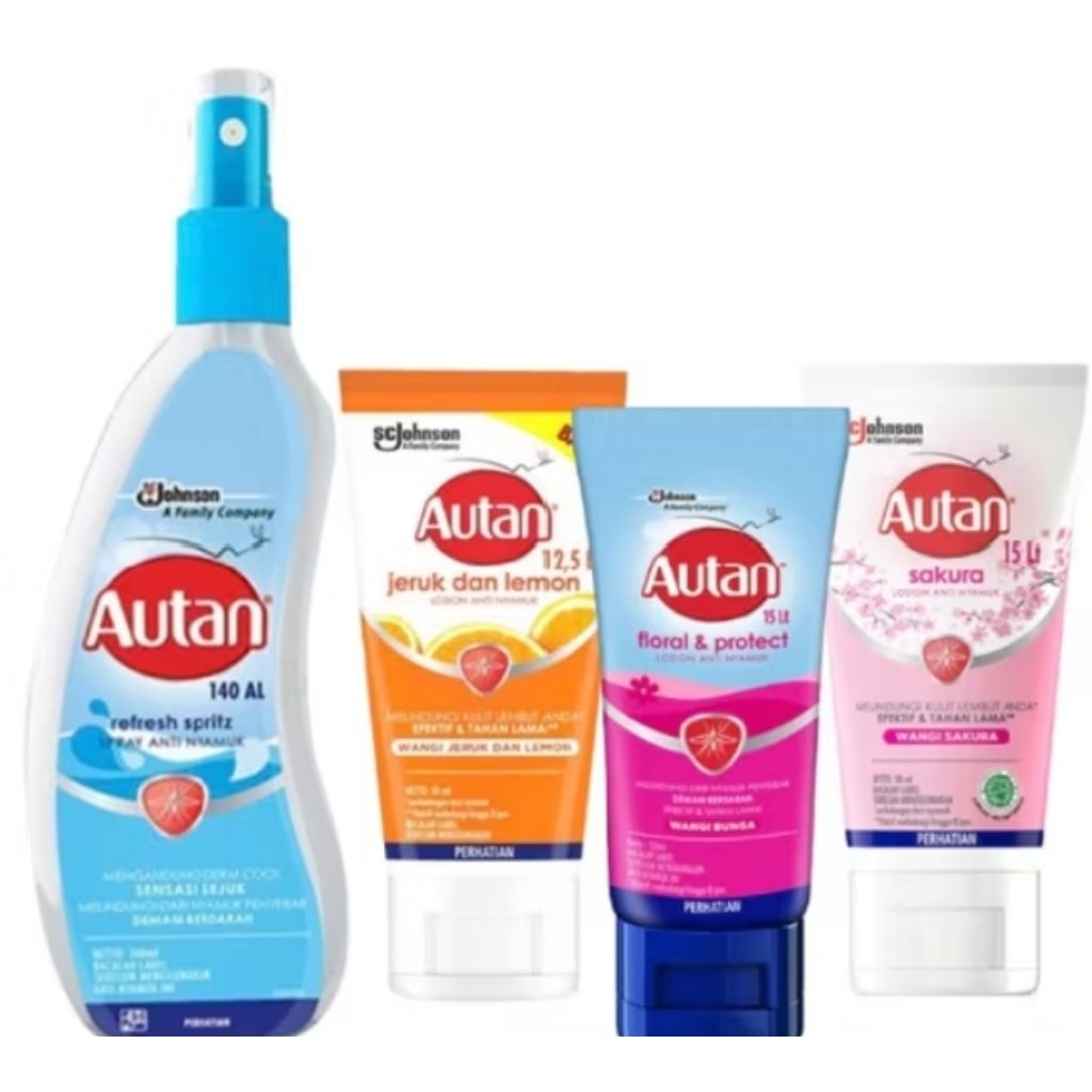 autan anti nyamuk lotion/ spray