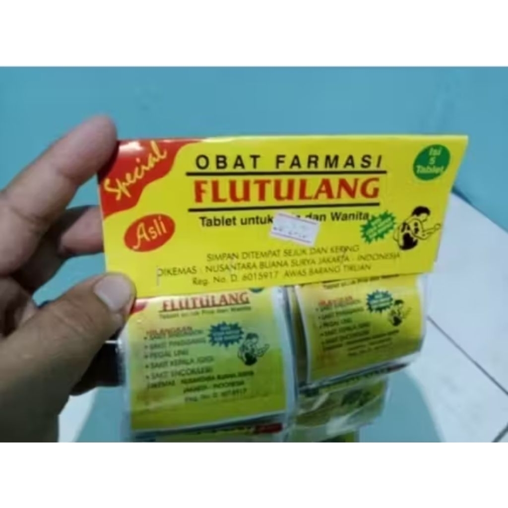 Obat farmasi flu tulang original