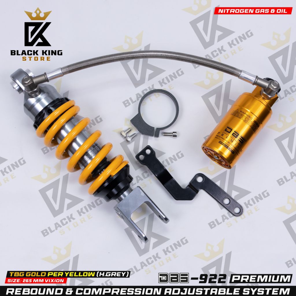 MONOSHOCK TABUNG PISAH YAMAHA VIXION OLD,VIXION NEW,R15 V2 R15 V3 SHOCK BELAKANG TABUNG PISAH