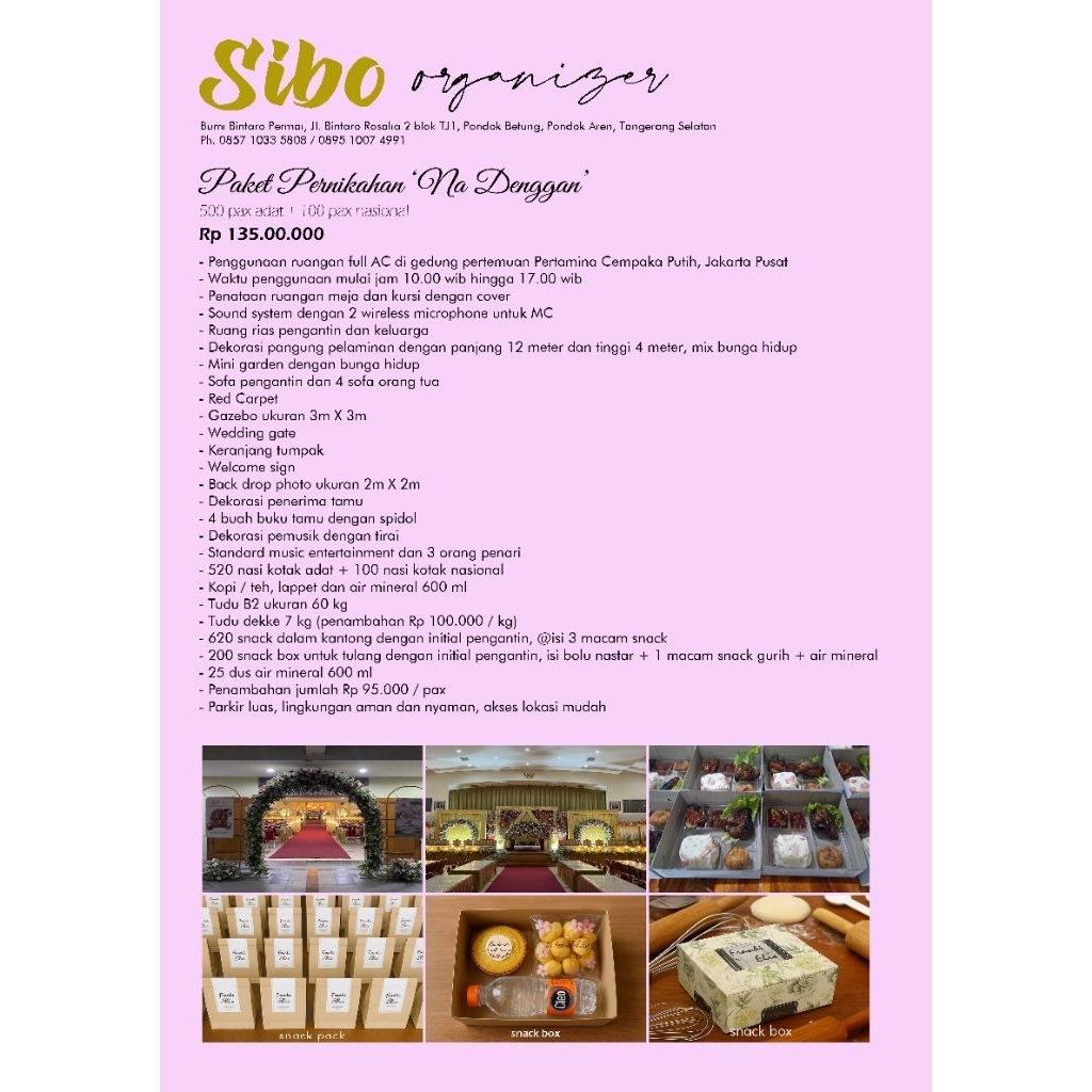 Batak / Paket pernikahan adat Batak Toba / Wedding organizer / Gedung, catering, dekorasi, musik