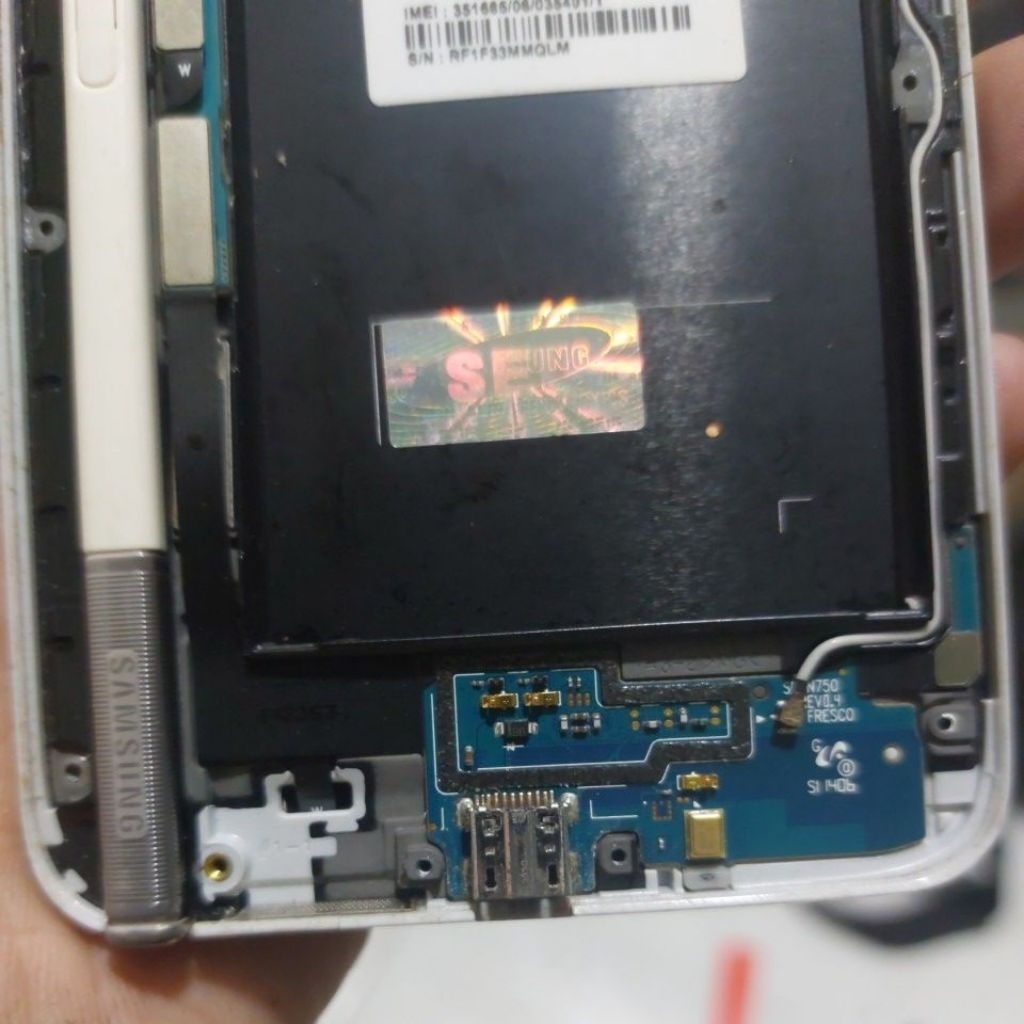 fleksibel Cas Samsung N750