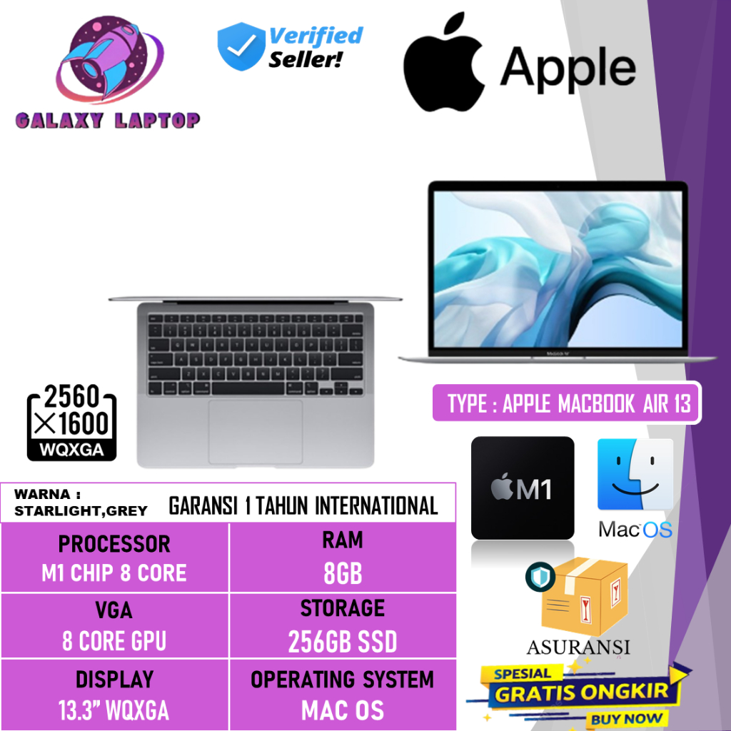 MacBook Pro M1 13 Inch 16GB 512GB 13.3 Inch Silver