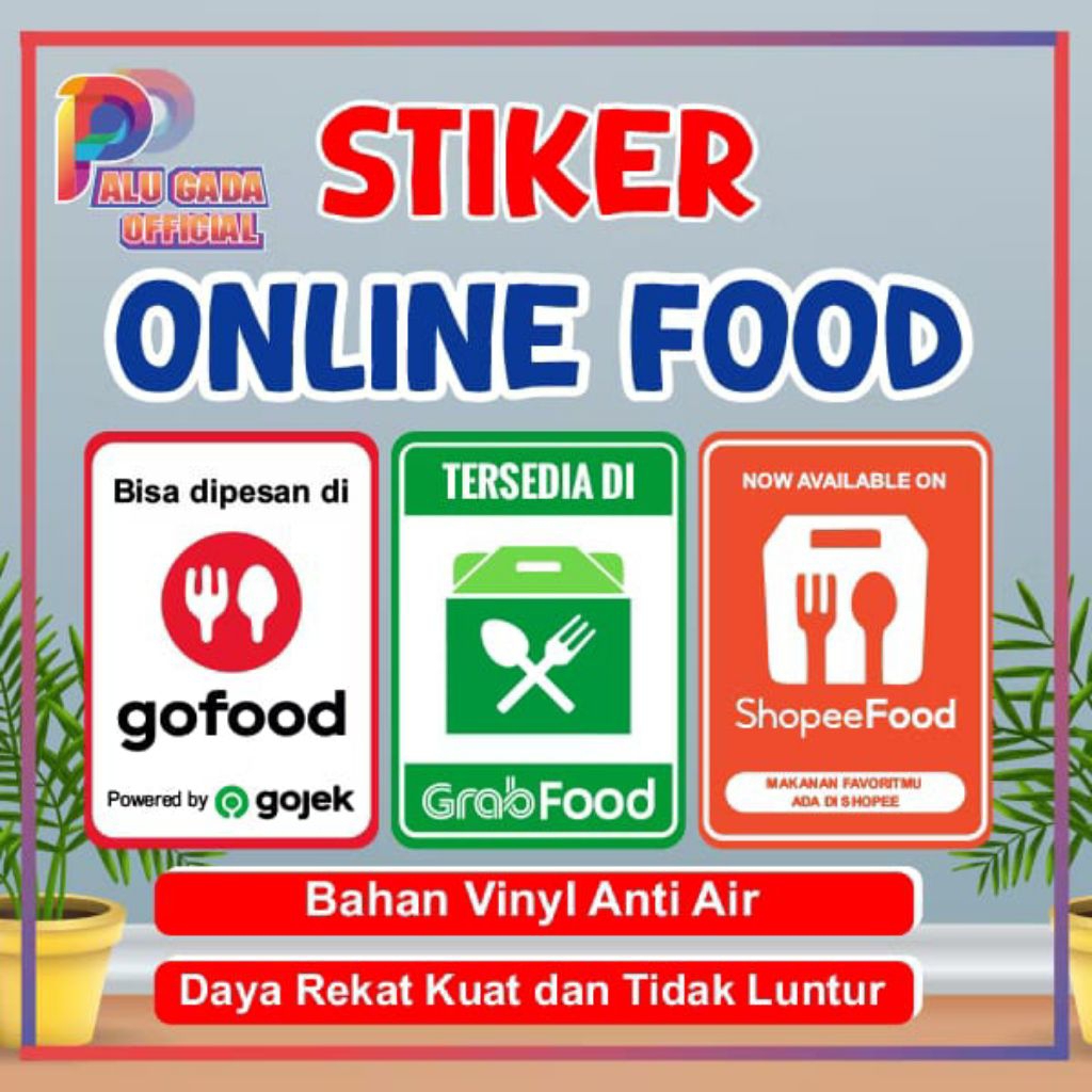 Stiker online food