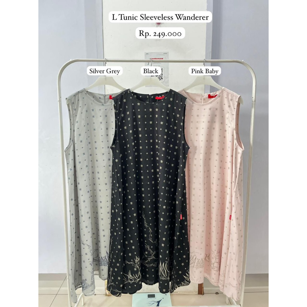 L Tunic Sleeveless Wanderer dauky tunik dauky