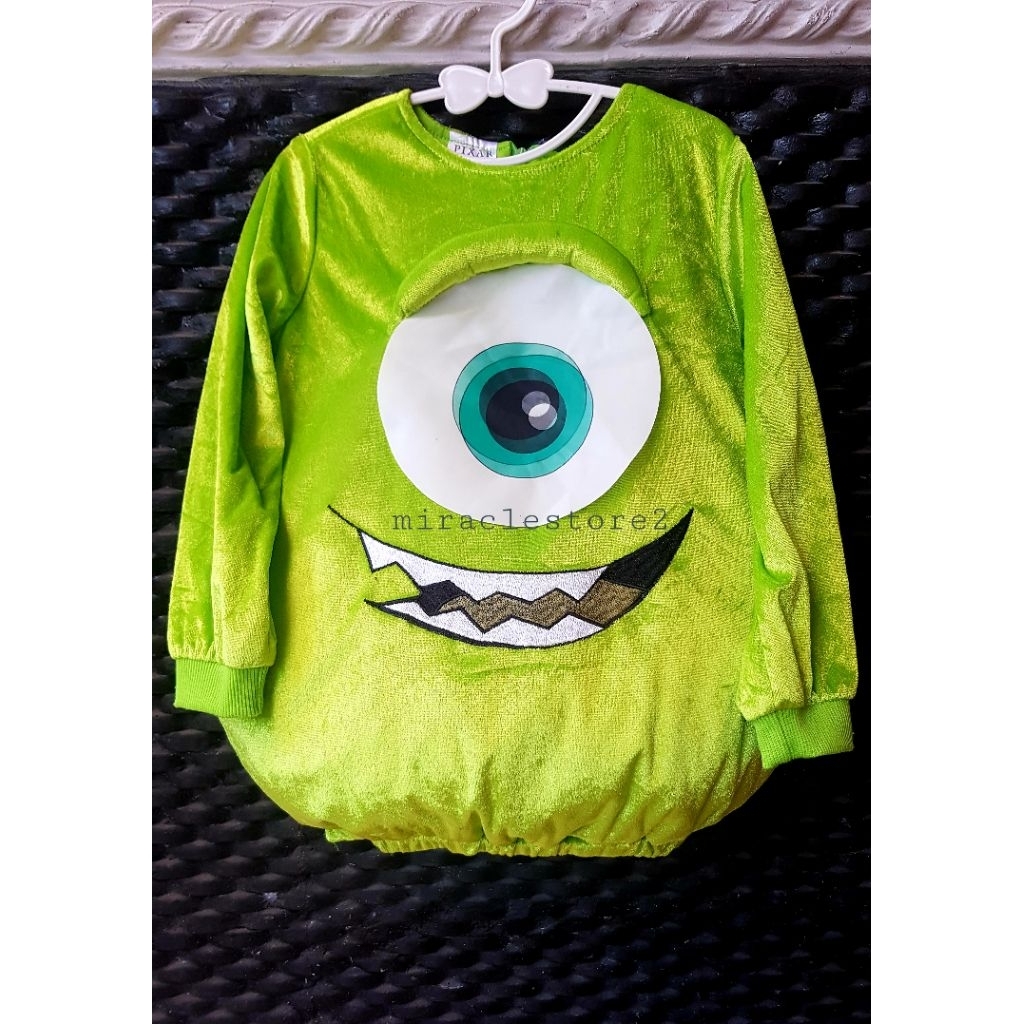 Kostum Monsters Inc Mike Wazowski Disney Pixar