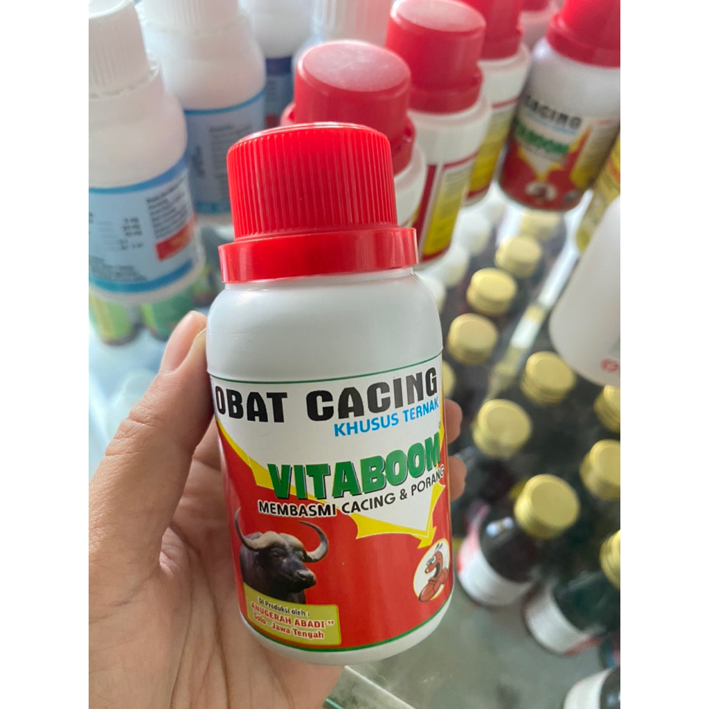 Vitaboom obat cacing ternak