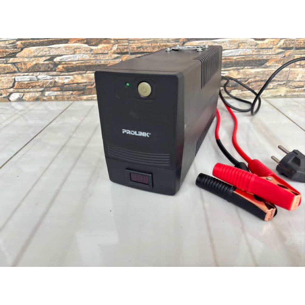 UPS modifikasi PROLINK  700VA/350watt modif aki eksternal