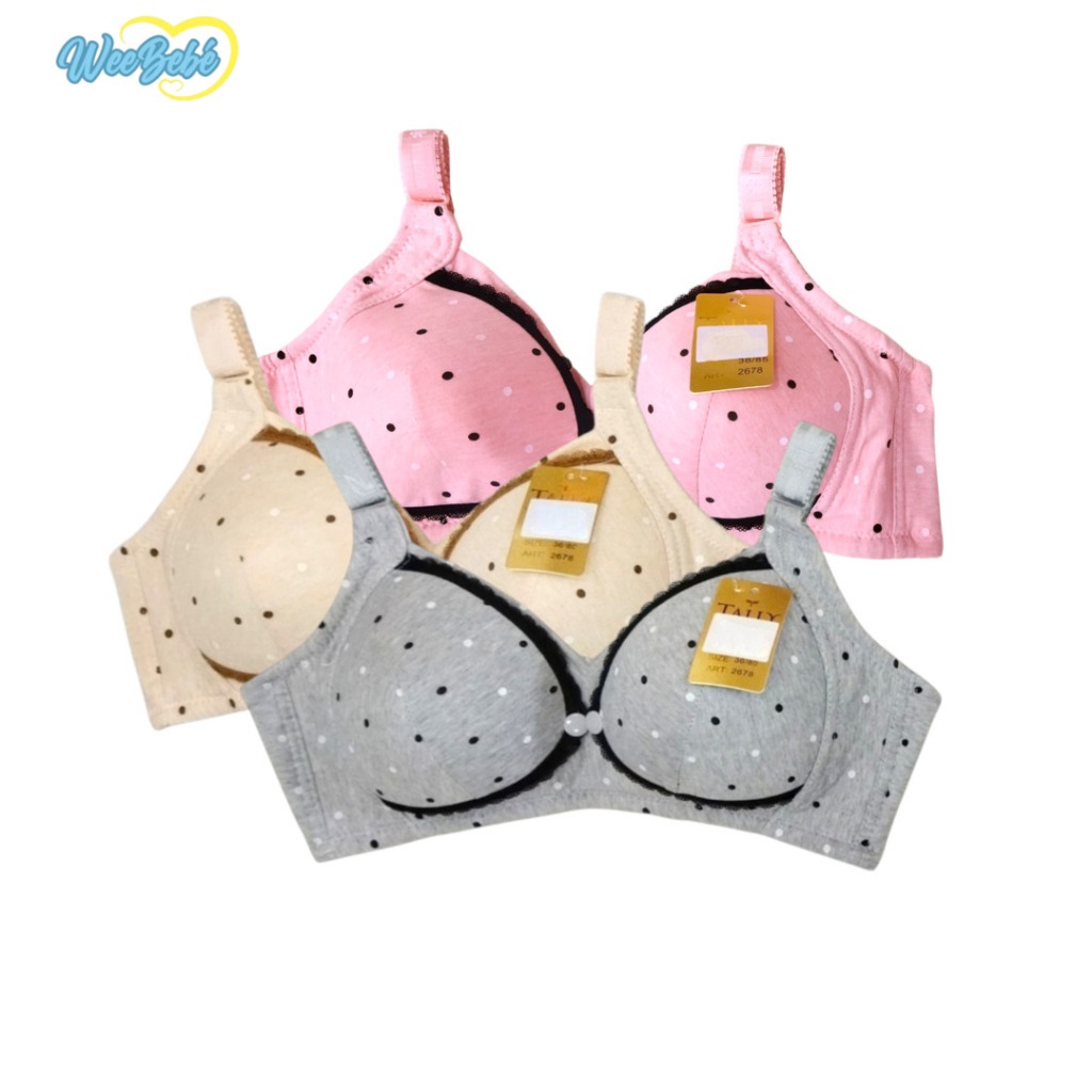 Bra Menyusui #2678 TALLY (Busa Sedang, Cup B, Full Cup)
