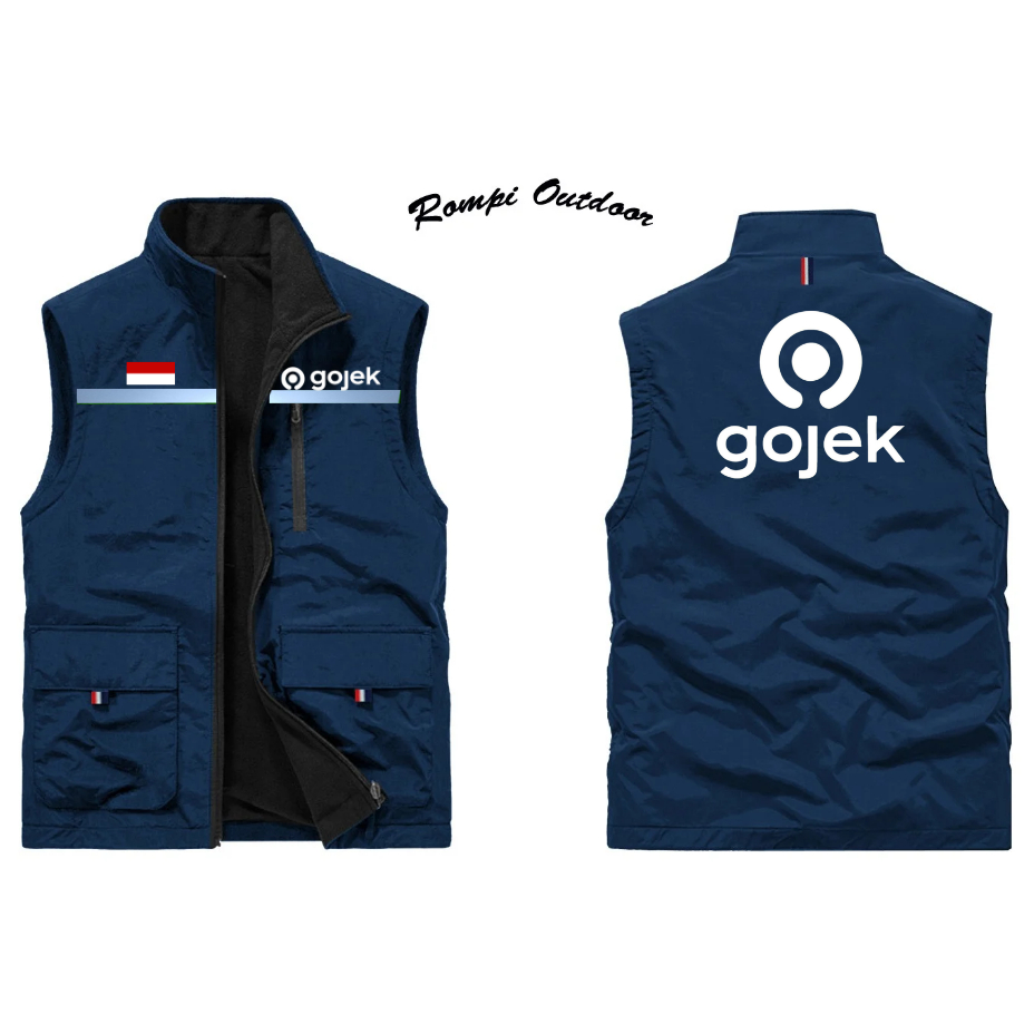 Rompi Gojek | Rompi Ojol | Jaket Gojek Original | Rompi Driver Gojek