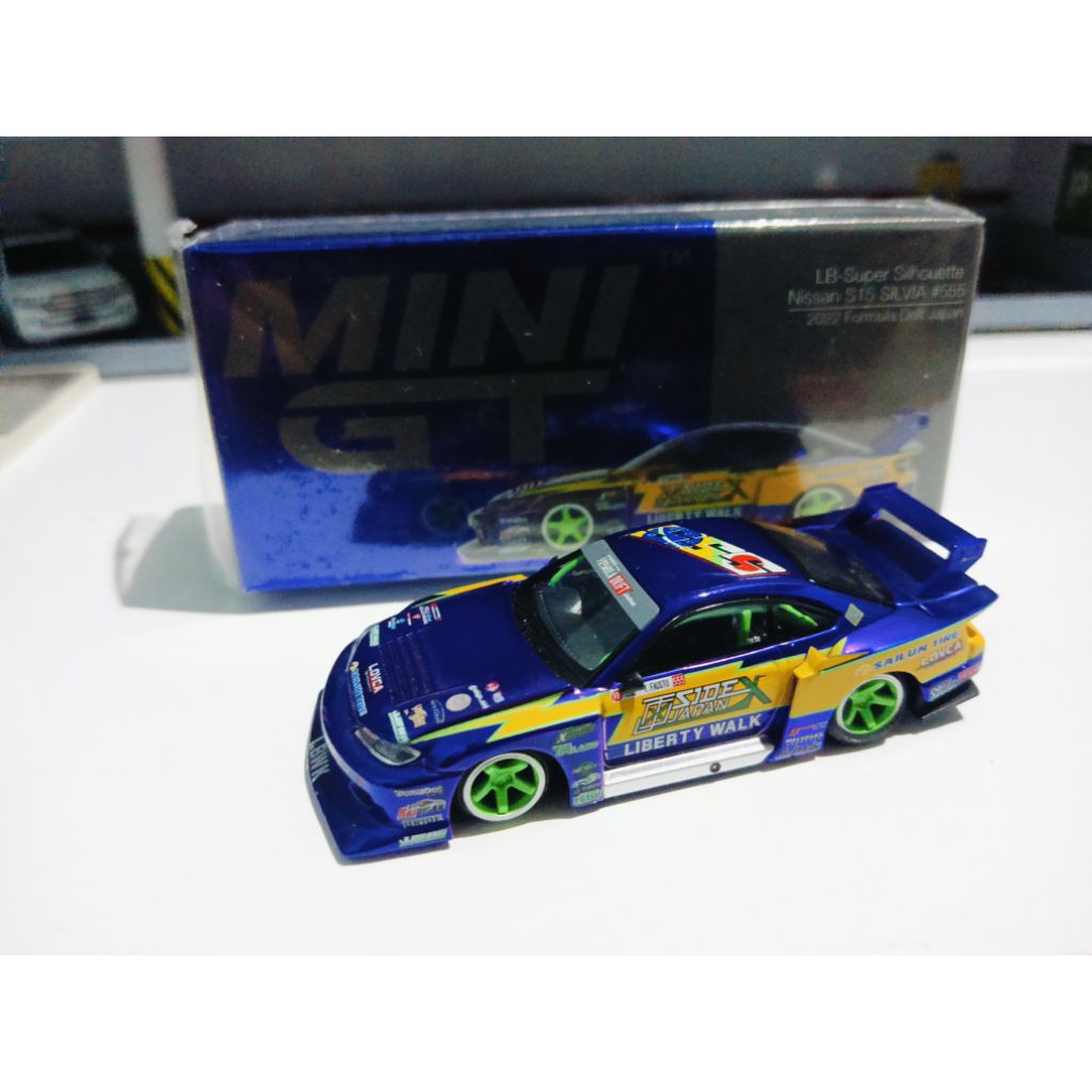 Mini Gt Nissan S15 Silvia Formula Drift Japan
