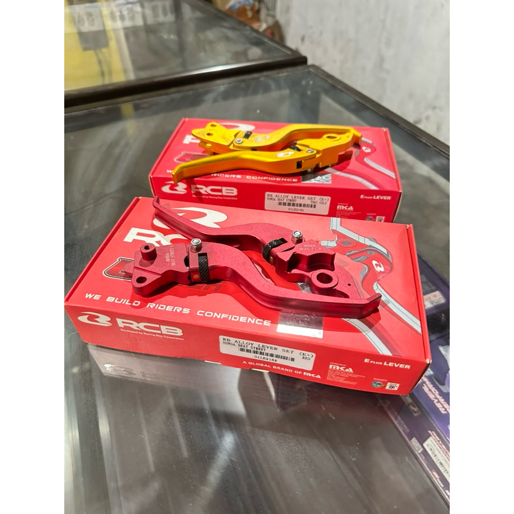 HANDLE BEAT STREET RCB LEVER ALLOY E+ BEAT STREET RCB ORIGINAL