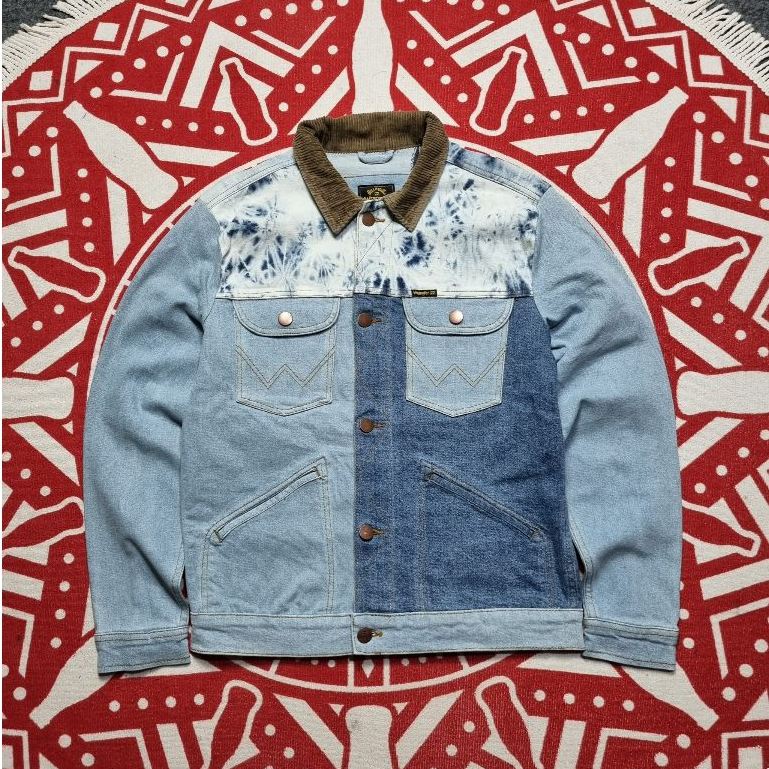 Wrangler X Billabong Denim trucker Jacket