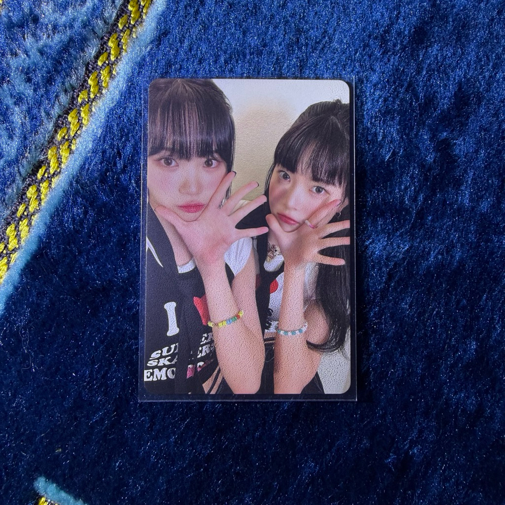 Official Photocard PC Chaewon Eunchae LE SSERAFIM Unforgiven Weverse