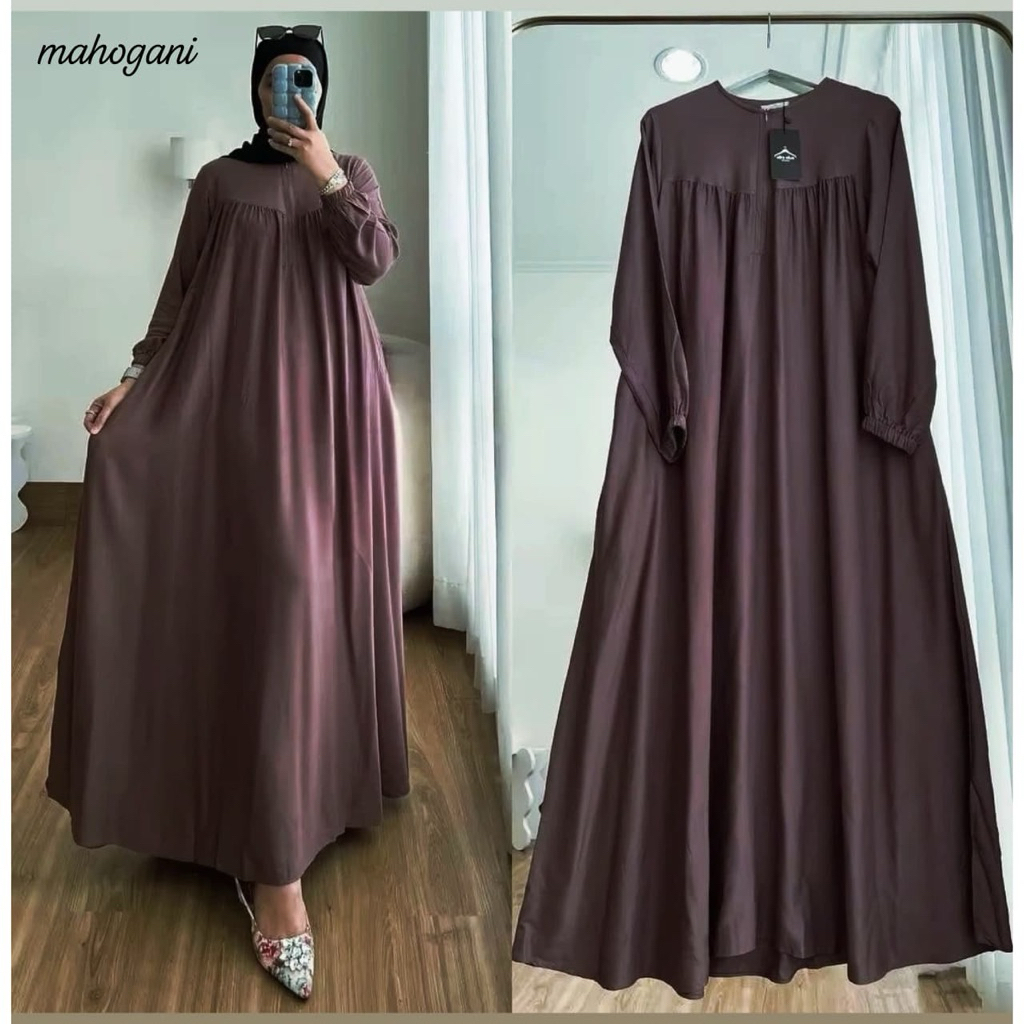 Inara polos rayon twill ld 1110,20,130,140 inara polos jumbo rayon twill bigsize//gamis lebaran 2026