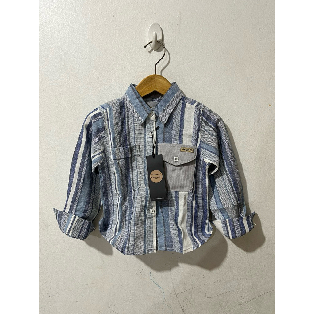 Kurta Hoodie anak laki-laki lengan panjang bylibas