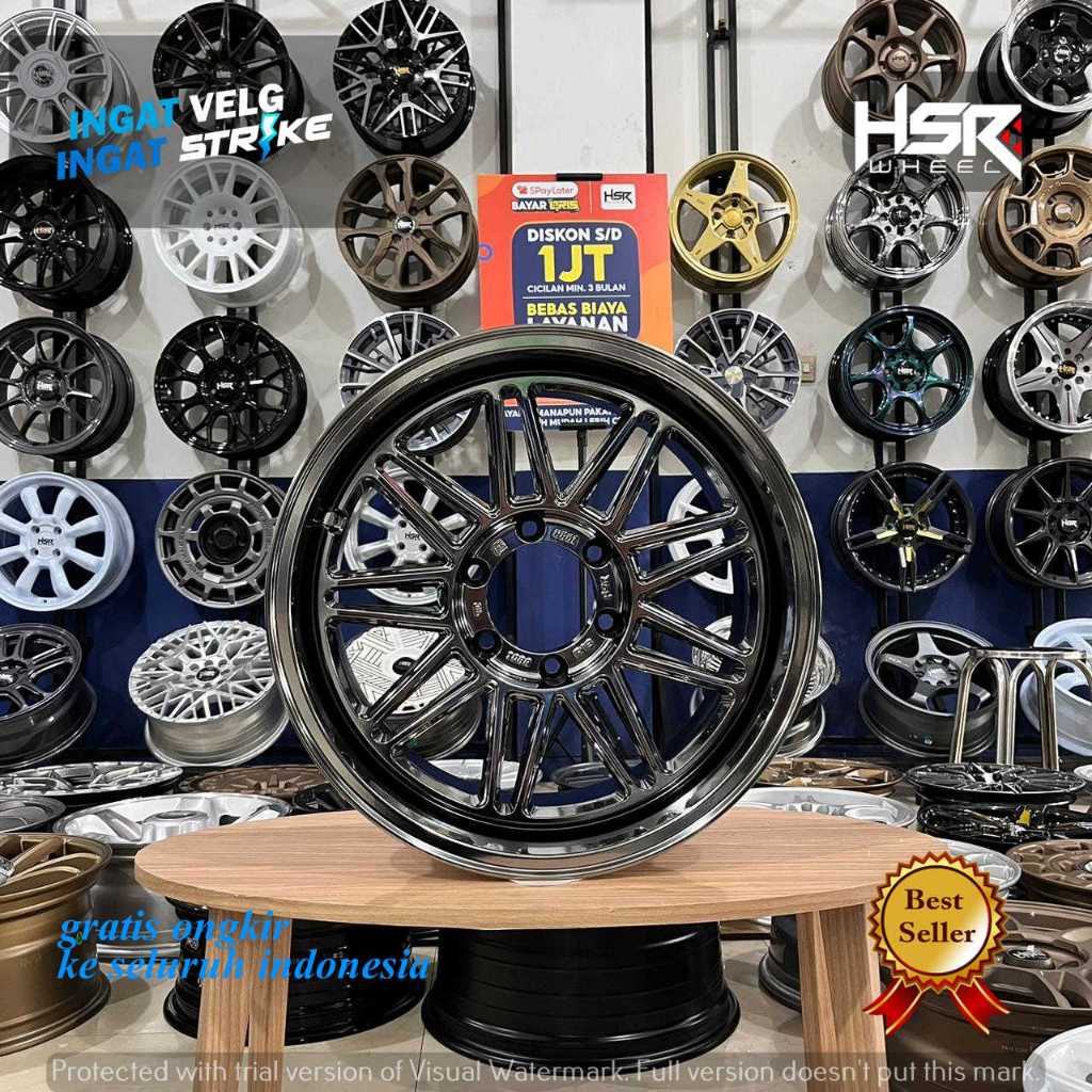 REKOMENDASI VELG CELONG R18 BLACK CHROME |  VELG RUSH, CRV,  HARIER, VOXY, OUTLANDER, STRAGAZER