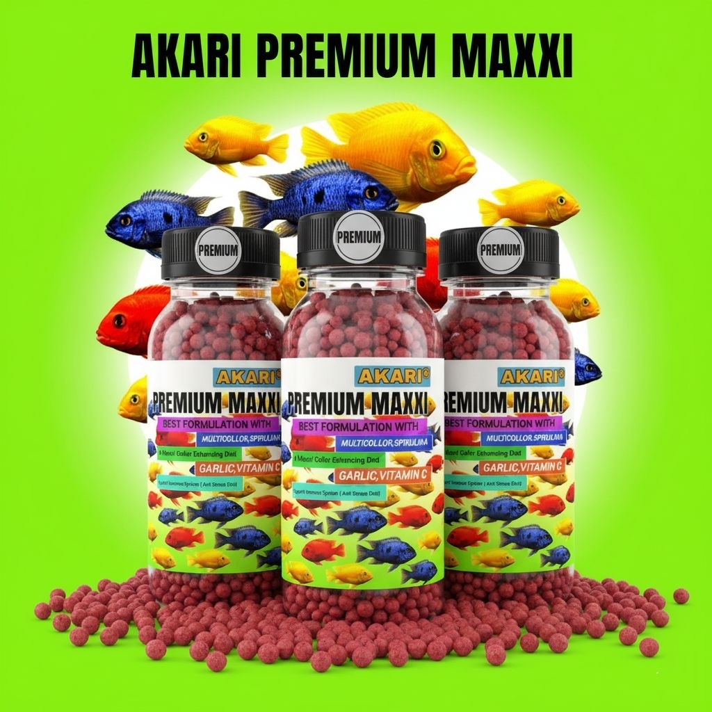 Pelet Akari Premium Maxi 1mm