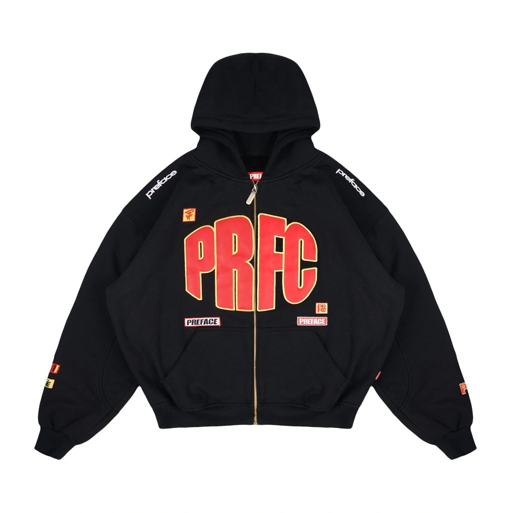 PREFACE | PREFACE REDTYPE ZIP HOODIE | PREFACE ORIGINAL