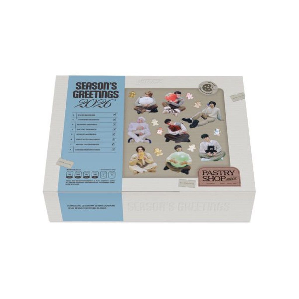 [PRE ORDER] 2026 SEASON’S GREETINGS ATEEZ SG26 SEASONS GREETINGS 2026 FULLSET OFFICIAL MURAH