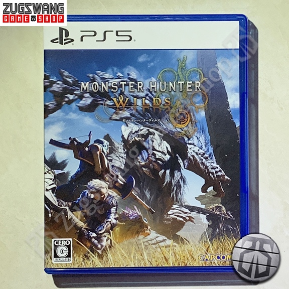 MONSTER HUNTER WILDS kaset game bd ps5 playstation ps 5 bekas 2nd used second preowned preloved orig