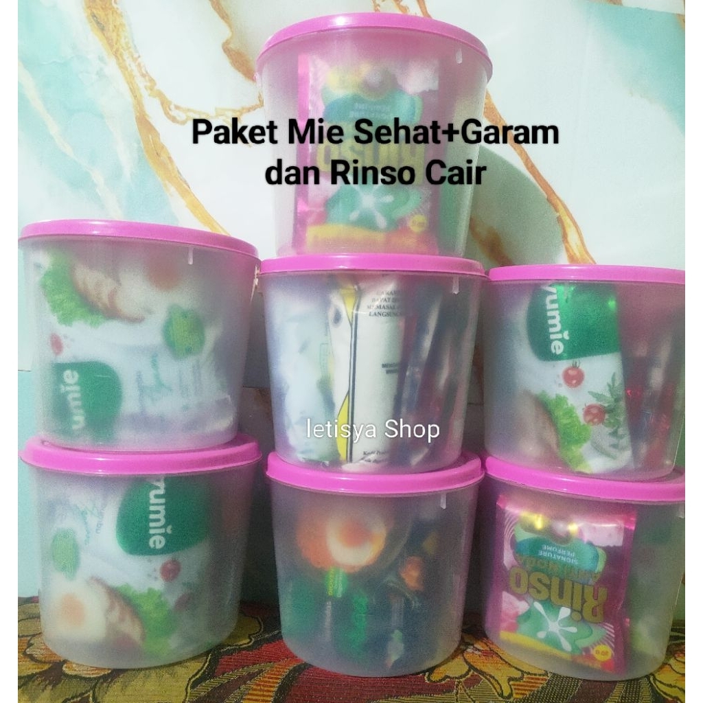 PROMO PAKET MIE SEHAT AYUMIE RINSO DAN GARAM GRATIS TOPLES