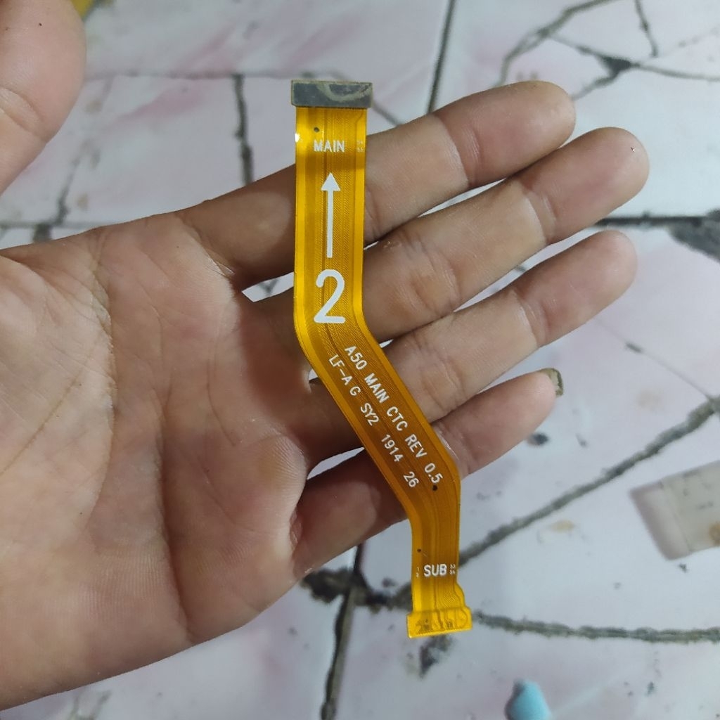 flexible penghubung MAIN 2 samsung a50 original copotan