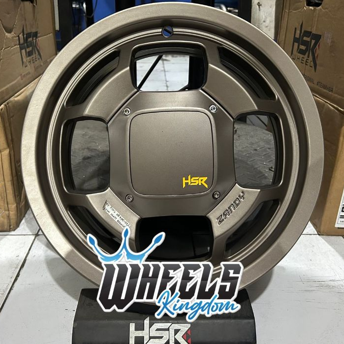 Velg Mobil R14 Hsr Zandy  Velg Ring 14 Calya Sigra Pcd 4x100/114,3