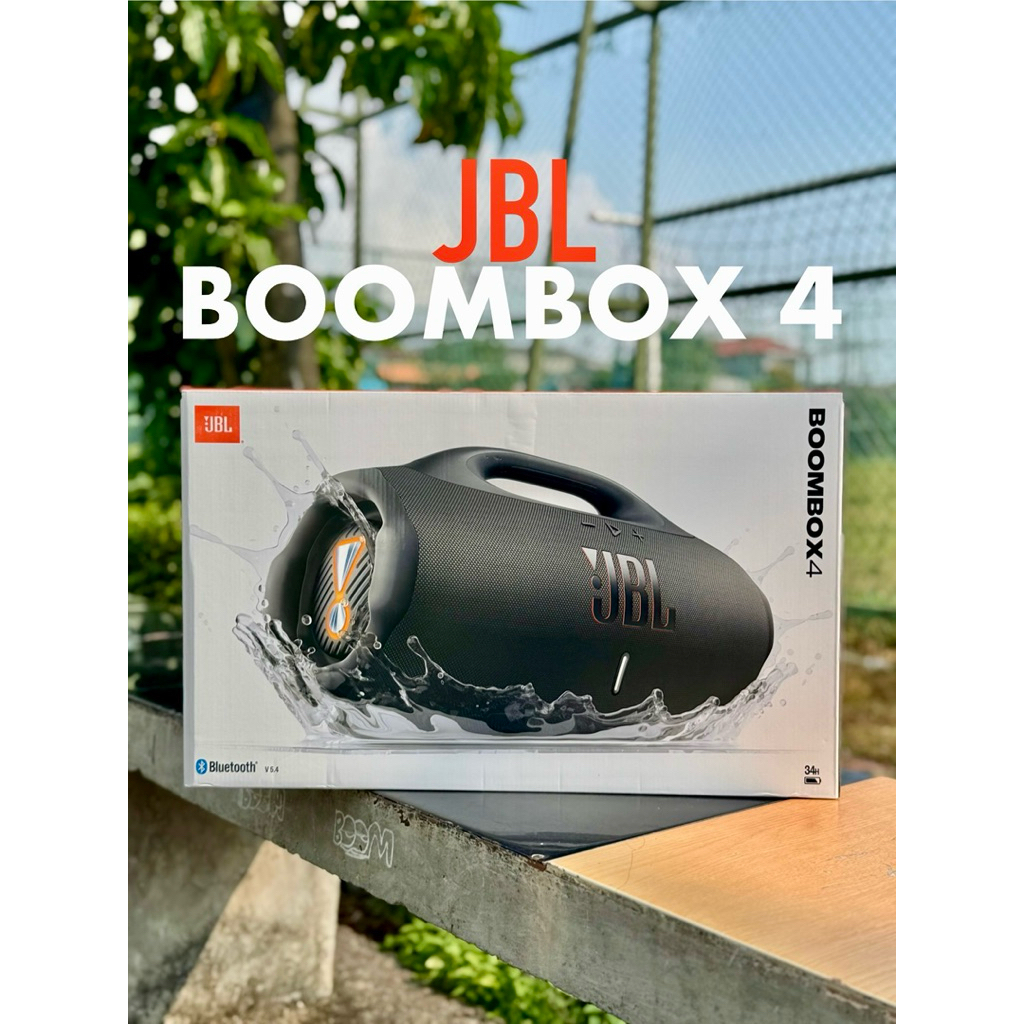 [READY STOCK] JBL Boombox 4 - Most Powerful Portable Waterproof Speaker with Massive Pro Sound