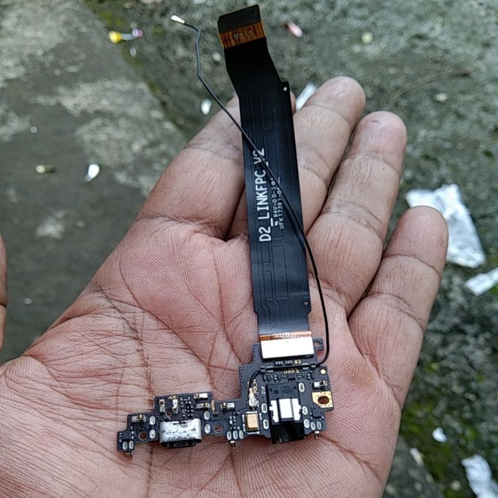 Original Fleksibel papan cas antena bekas Xiaomi redmi Mii A1 Mi 5X copotan