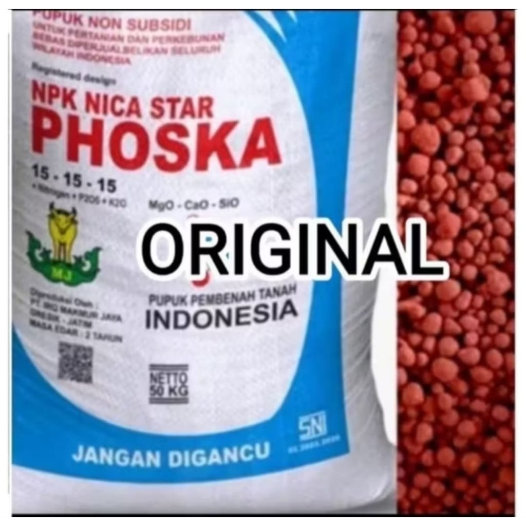 Npk Merah Phonska Original Pupuk Majemuk