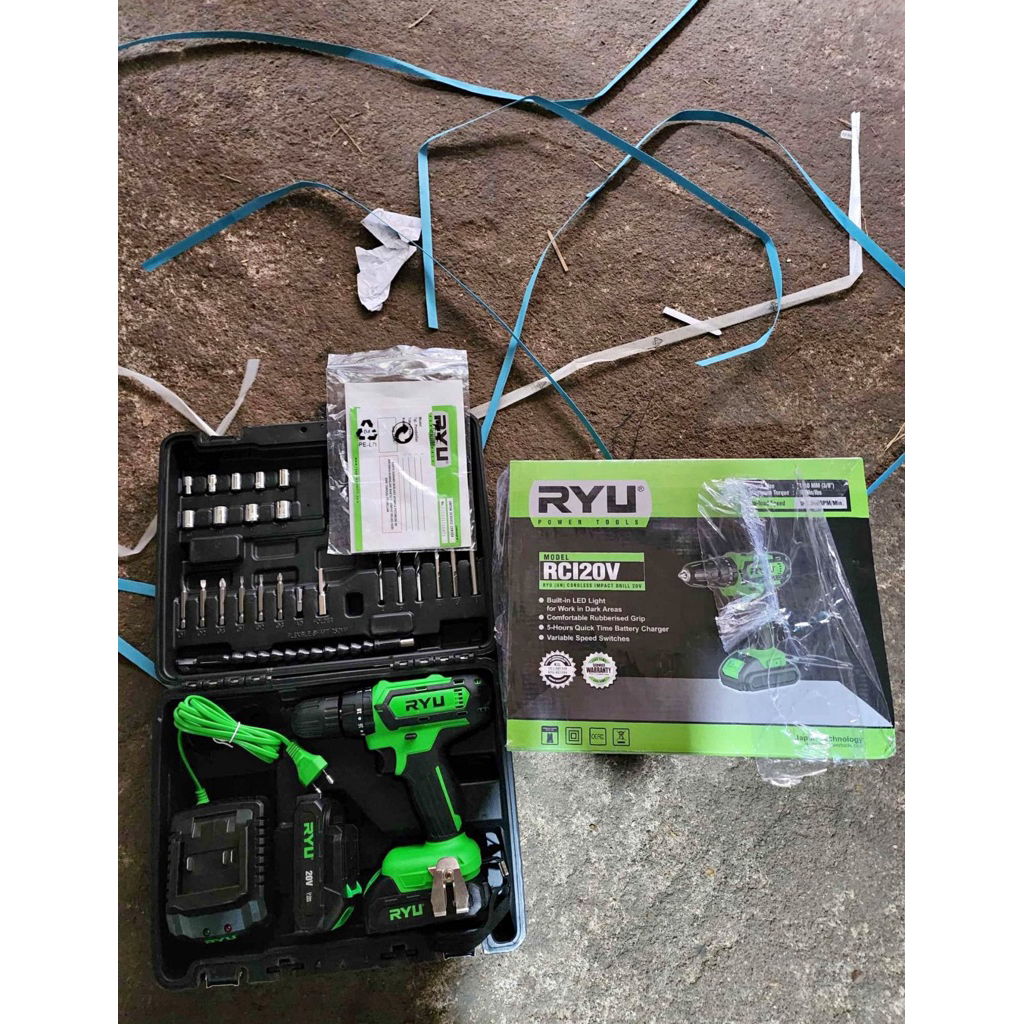 BOR CAS RYU 20VOLT BOR CORDLESS RYU