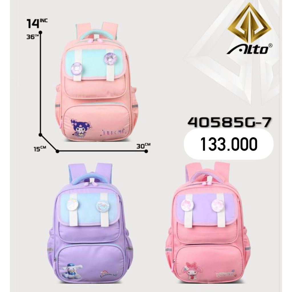 Tas Alto Anak Original // Tas Anak Alto Terbaru // Tas Anak SD Lucu // Tas Anak SD Terbaru // Tas Al