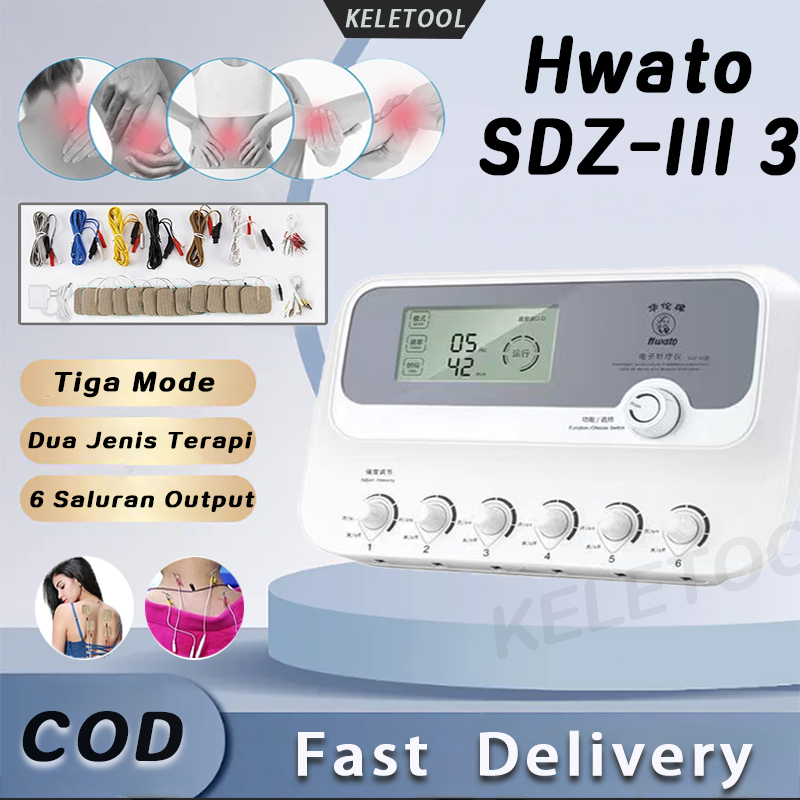 Hwato SDZ-III Alat Tens Fisioterapi Terapi sdz iii Alat fisioterapi Acupuncture Alat stimulator akup