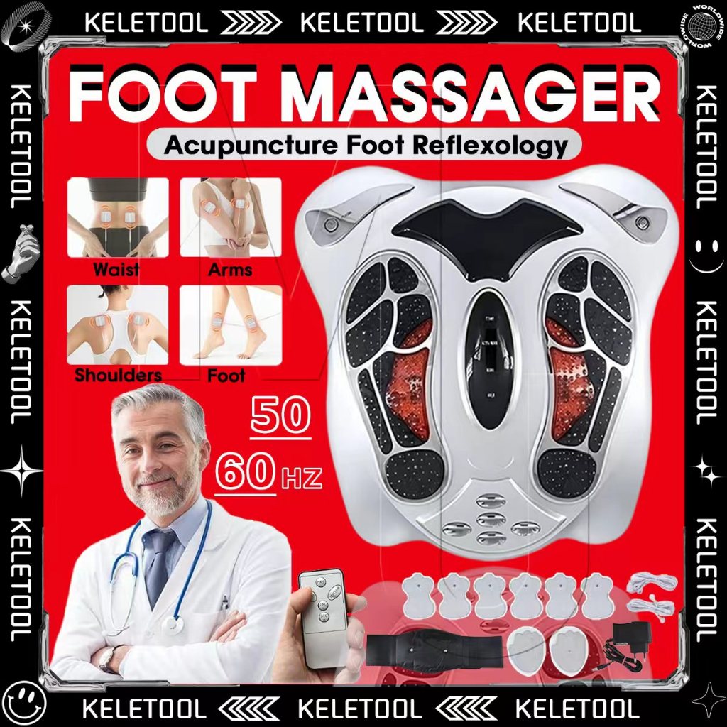 Alat Pijat Kaki Elektrik Akupuntur Alat Terapi Electromagnetik Wave Alat Therapy Akupunture Kaki Kup