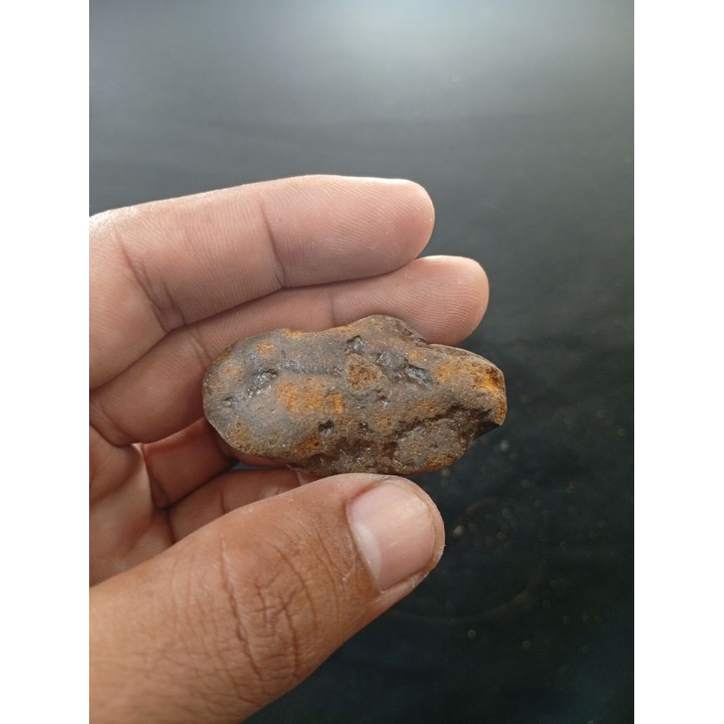 natural temuan alam batu meteor kuno garis petir A3