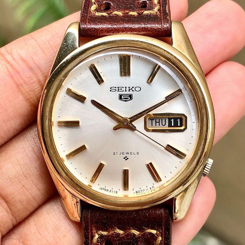 Seiko 5 Automatic Daydate 6119-8020