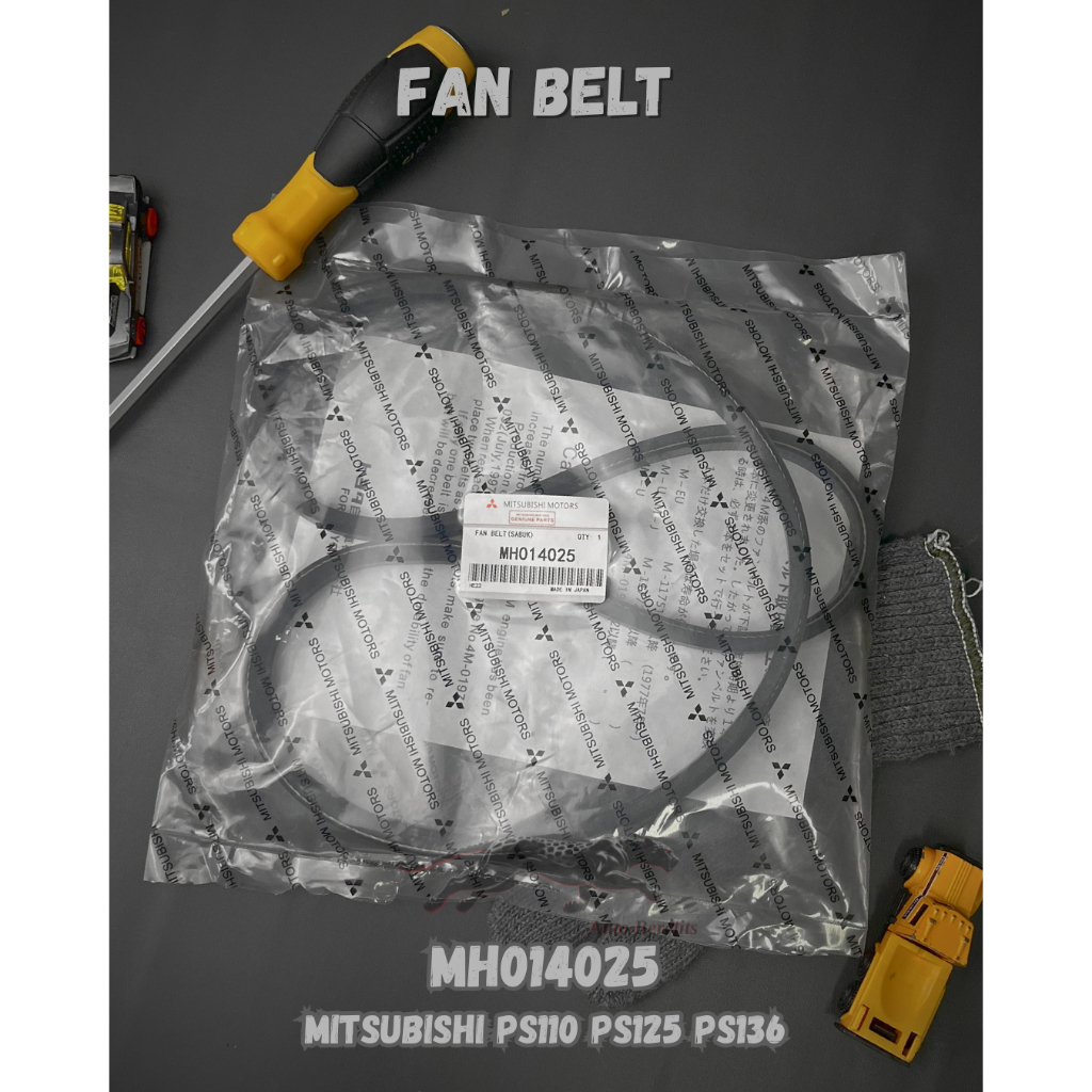 FAN BELT TALI KIPAS MITSUBISHI PS110 PS125 PS136 MH014025 // MH014025