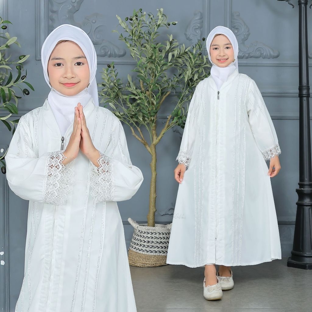 ABAYA HITAM PUTIH ANAK